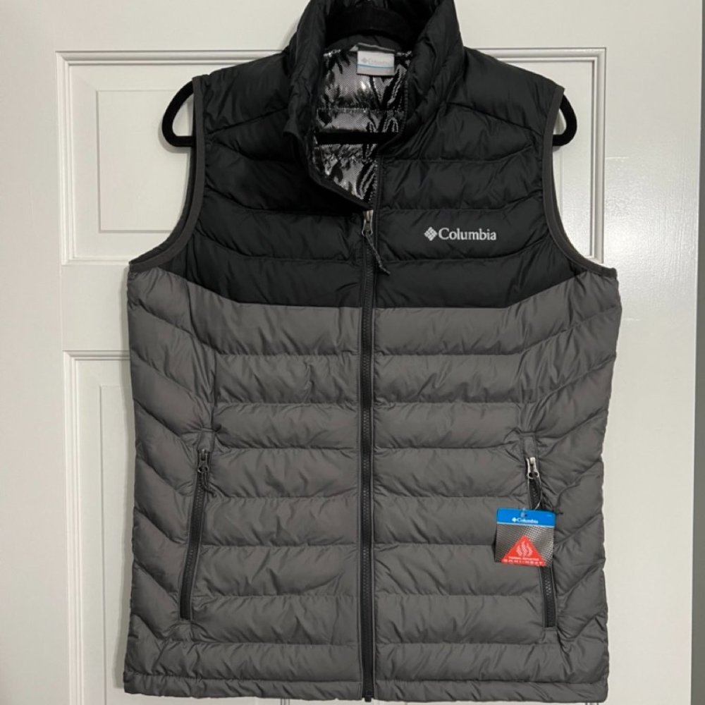 *NWT* Columbia Men's "White Out" Vest - Medium